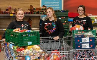 The supermarket chain joined forces with local charities, community groups, and food banks to distribute unsold fresh and chilled food