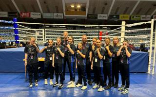 The team of boxers in Sweden