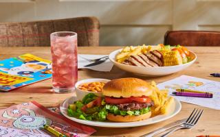 Food at Beefeater.