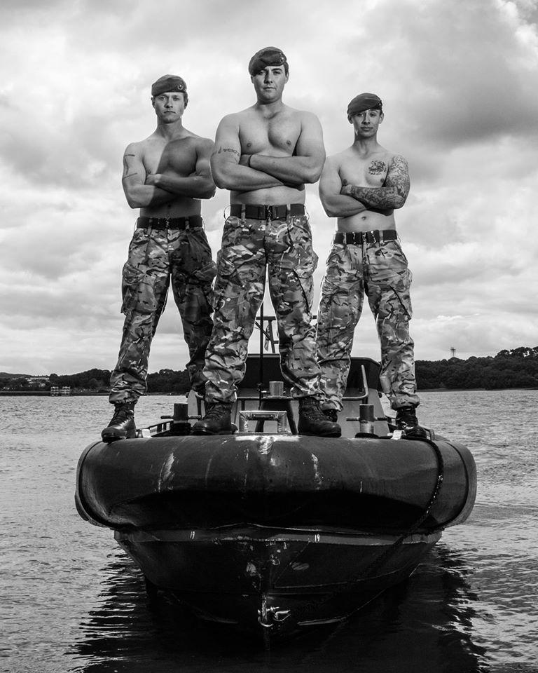 The boys are back! Go Commando calendar featuring toned Royal