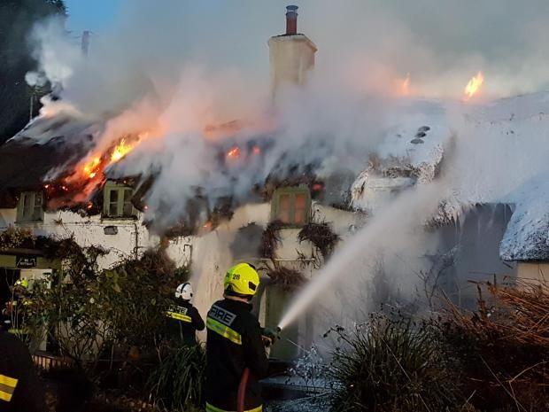 The Farmers Arms, Combe Florey to be rebuilt after fire 