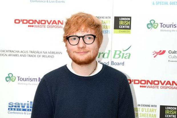 PLANS: Ed Sheeran, who announced his engagement to Cherry Seaborn, in January, had submitted a planning application for chapel to Suffolk Coastal District Council. Photo:  Victoria Jones/PA Wire