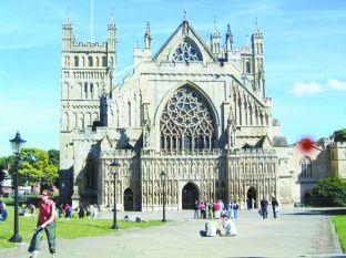 Pilgrimage celebrates 1,100 years of Exeter bishops